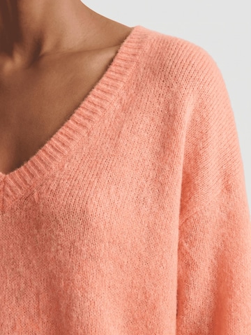 Pull-over oversize 'Silja' americandreams en orange