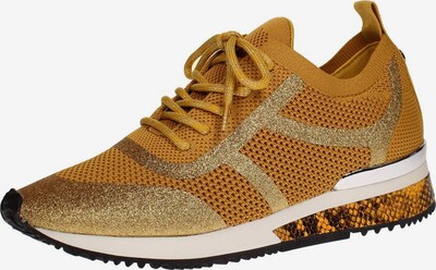 LA STRADA Sneaker low in gelb / gold / schwarz, Produktansicht