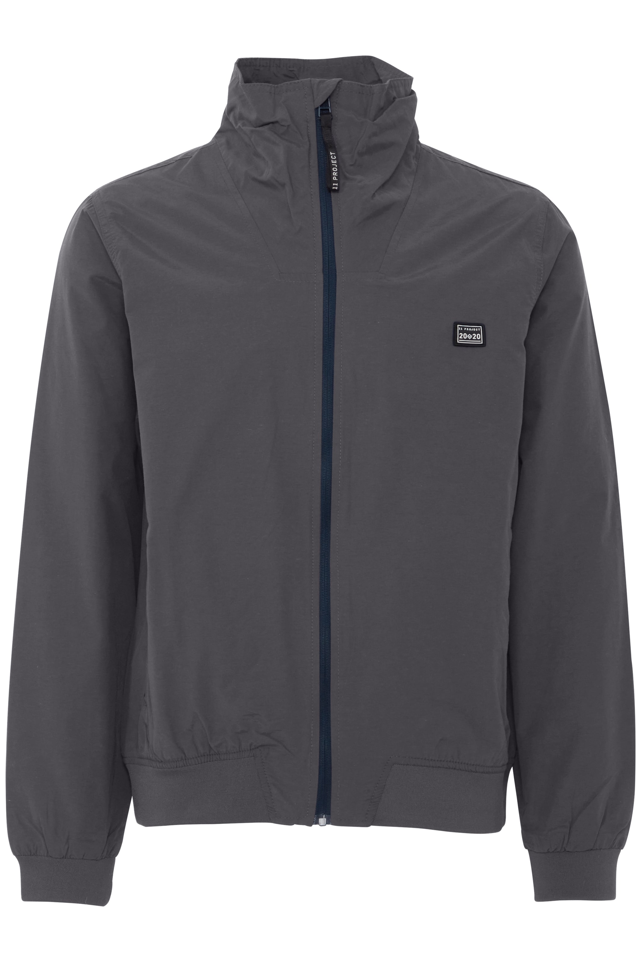 11 Project Jacke 'Stelino' in Grau: Vorderseite