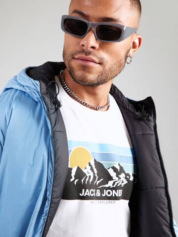 JACK & JONES Póló 'JWHPEAK' - fehér