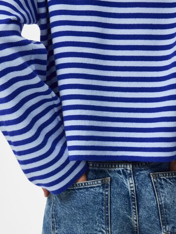 PIECES Pullover 'PCJASSY' in Blau