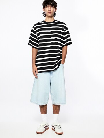 Pull&Bear T-Shirt in Schwarz