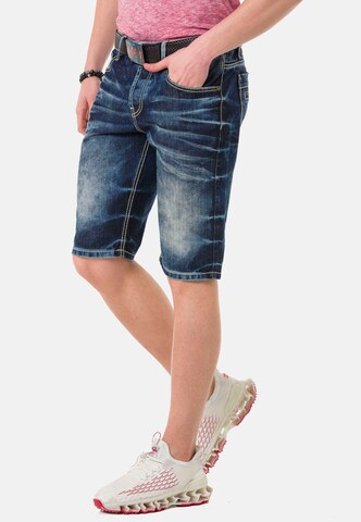 CIPO & BAXX Regular Shorts in Blau