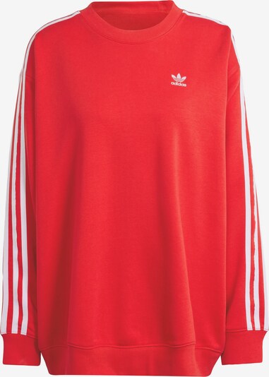 ADIDAS ORIGINALS Sweat-shirt en rouge / blanc, Vue avec produit
