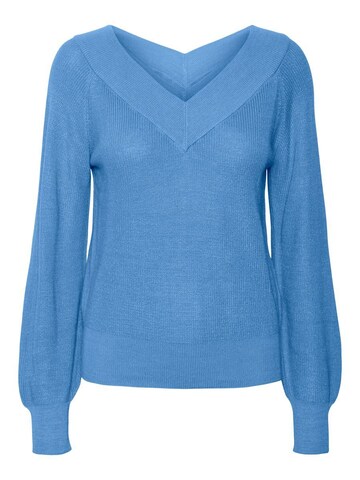 VERO MODA Trui 'New Lexsun' in Blauw: voorkant