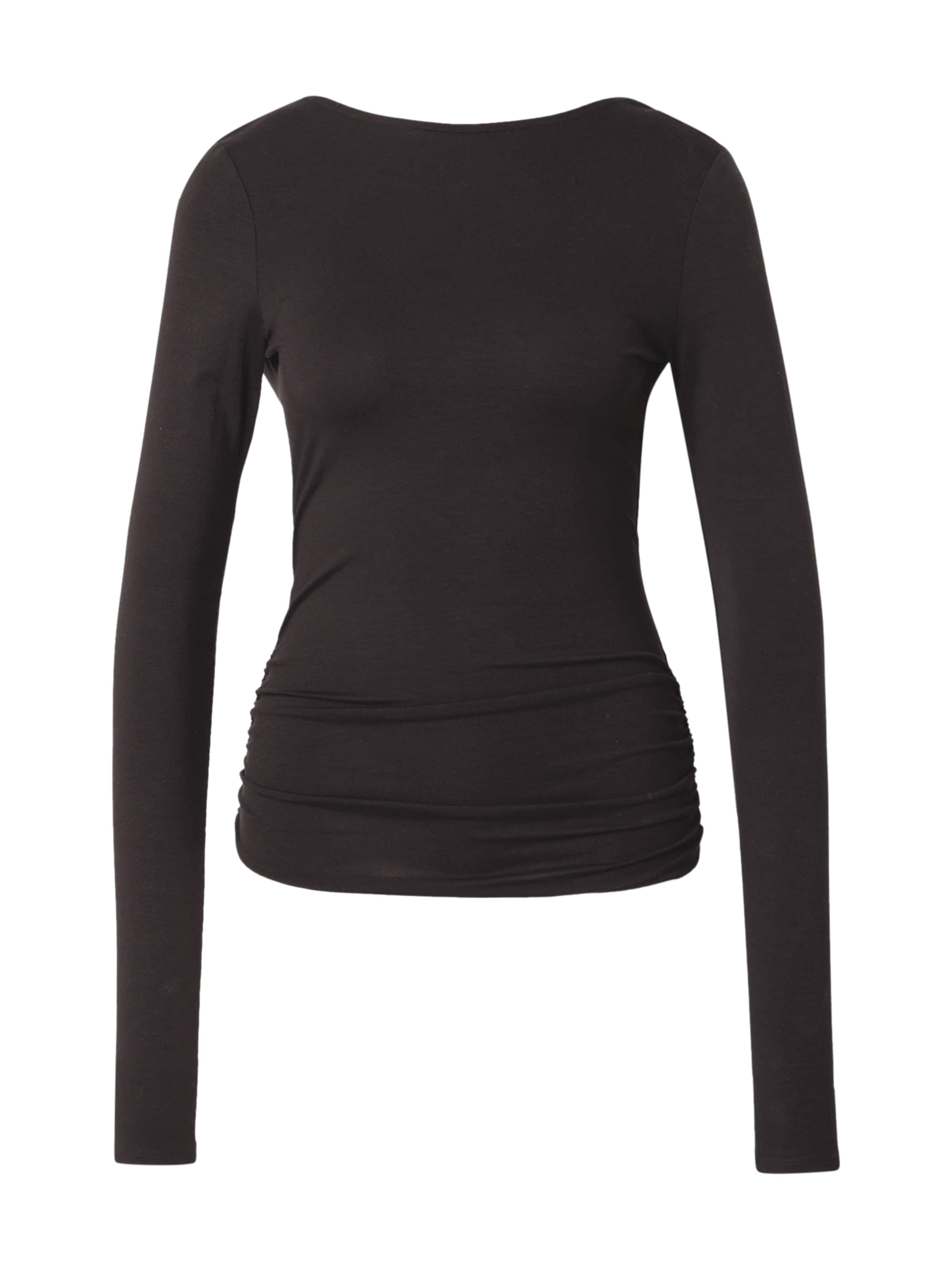 WEEKDAY Shirt 'Kris' in Schwarz: Vorderseite