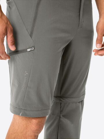 VAUDE Regular Outdoor trousers 'Farley' in Grey