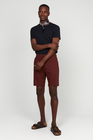 Regular Pantalon 'Thomas' Matinique en rouge