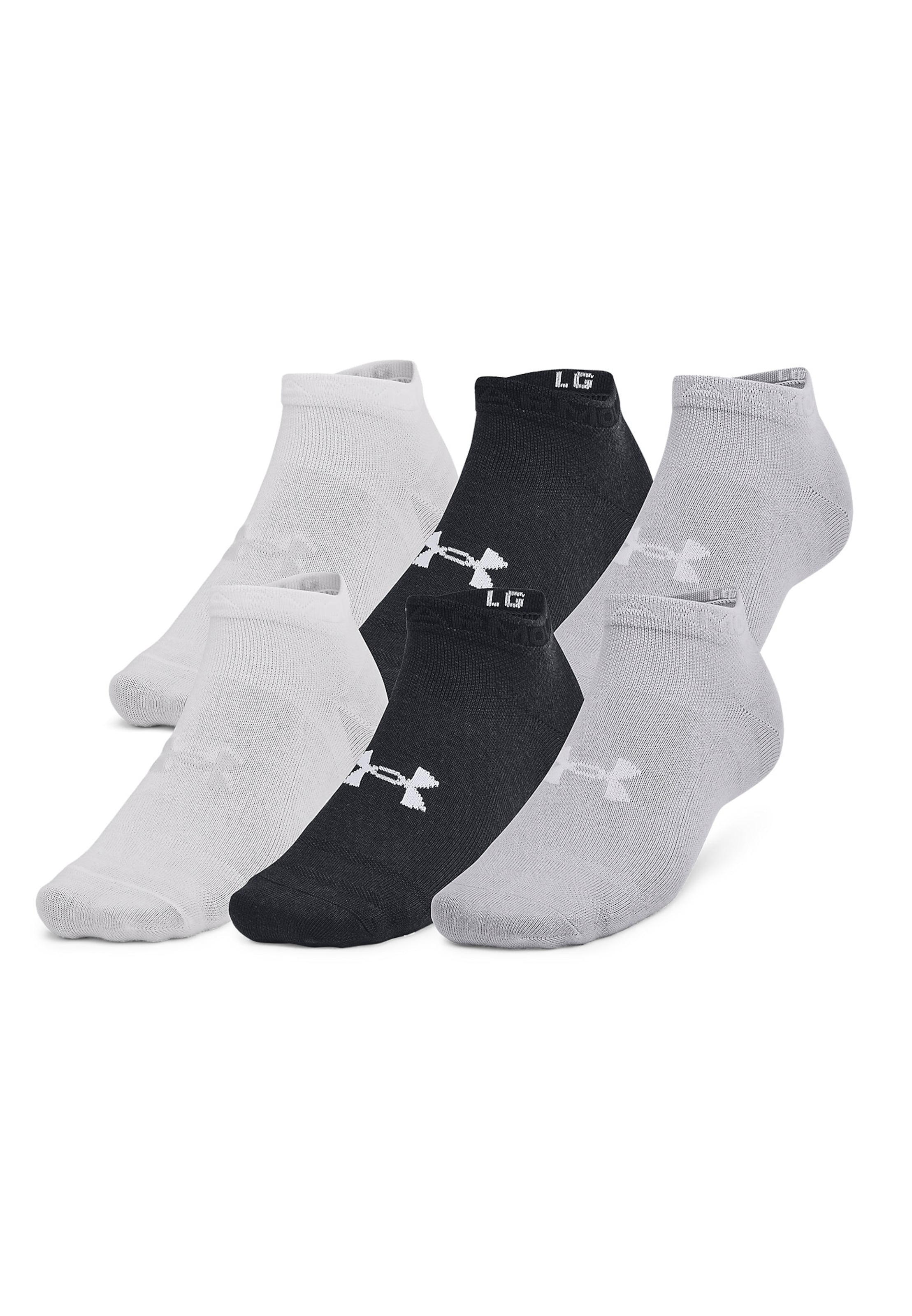 UNDER ARMOUR Sports socks in Black: front