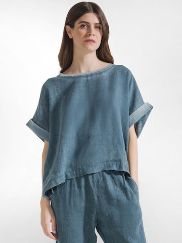 Camicia da donna di DEHA in blu: frontale