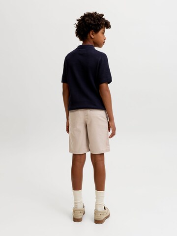 Coupe slim Pantalon Jack & Jones Junior en beige