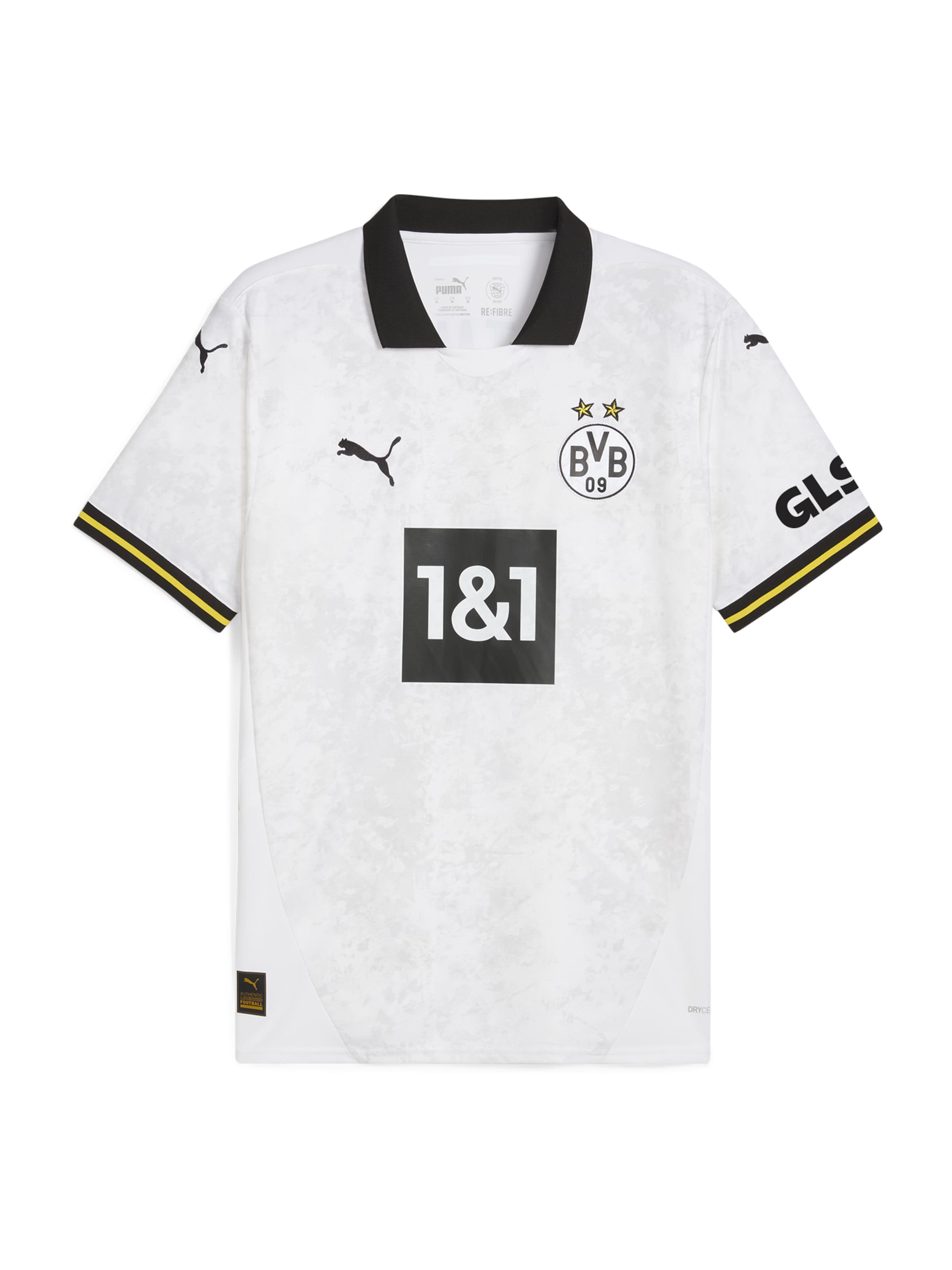 PUMA Αθλητική φανέλα 'Borussia Dortmund 24/25' σε λευκό: μπροστά