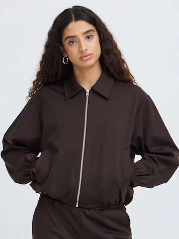 ICHIPrijelazna jakna 'IHKATE' - smeđa boja: prednji dio