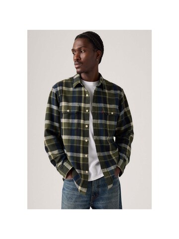LEVI'S ® Regular Fit Hemd 'Jackson Worker' in Grün