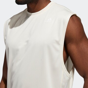 T-Shirt fonctionnel ADIDAS SPORTSWEAR en blanc