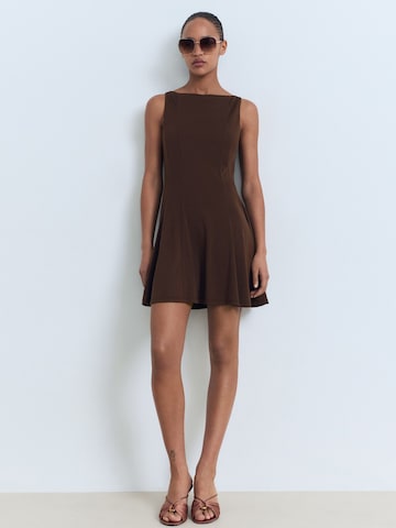 MANGO Dress 'SICILY' in Brown