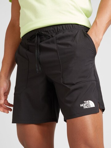 THE NORTH FACE - Regular Calças de desporto 'SUNRISER' em preto