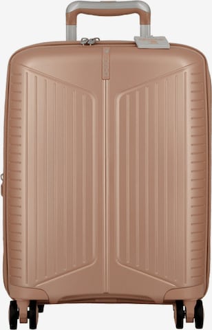 Trolley 'Evae' di Jump in rosa: frontale