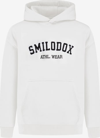 Smilodox Sweatshirt 'Kayson' in Beige: front
