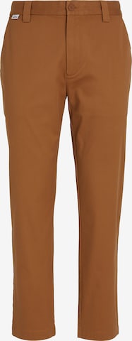 Tommy Jeans Pants in Brown: front