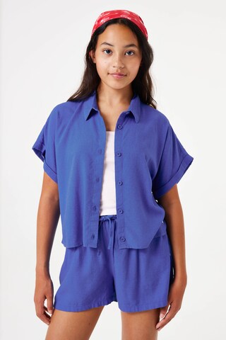 GARCIA Bluse in Blau: Vorderseite