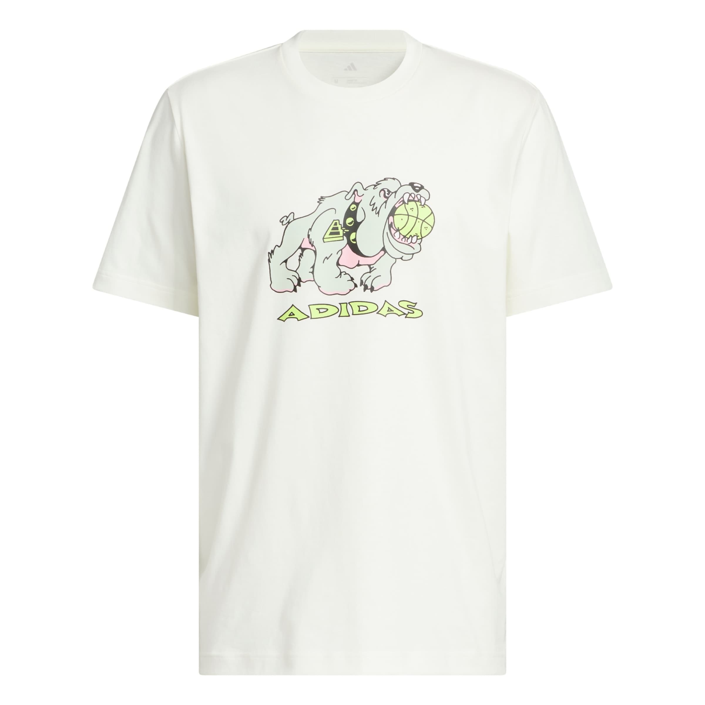 Maglia funzionale 'That Dawg In Em' di ADIDAS PERFORMANCE in bianco: frontale