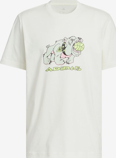 ADIDAS PERFORMANCE Funktionsshirt 'That Dawg In Em' in XS-S in hellgrün / rosa / schwarz / weiß, Produktansicht