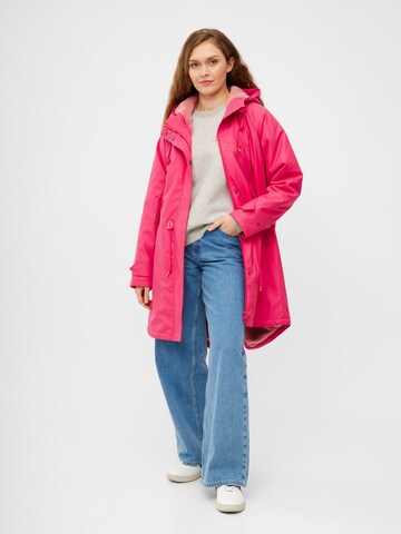 Derbe Raincoat 'Tidaholm' in Pink