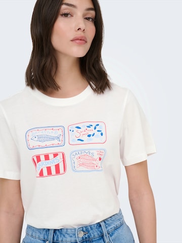 balta JDY Marškinėliai 'JDYLIMA'