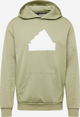 ADIDAS SPORTSWEAR Athletic Sweatshirt 'Future Icons' in Green: front