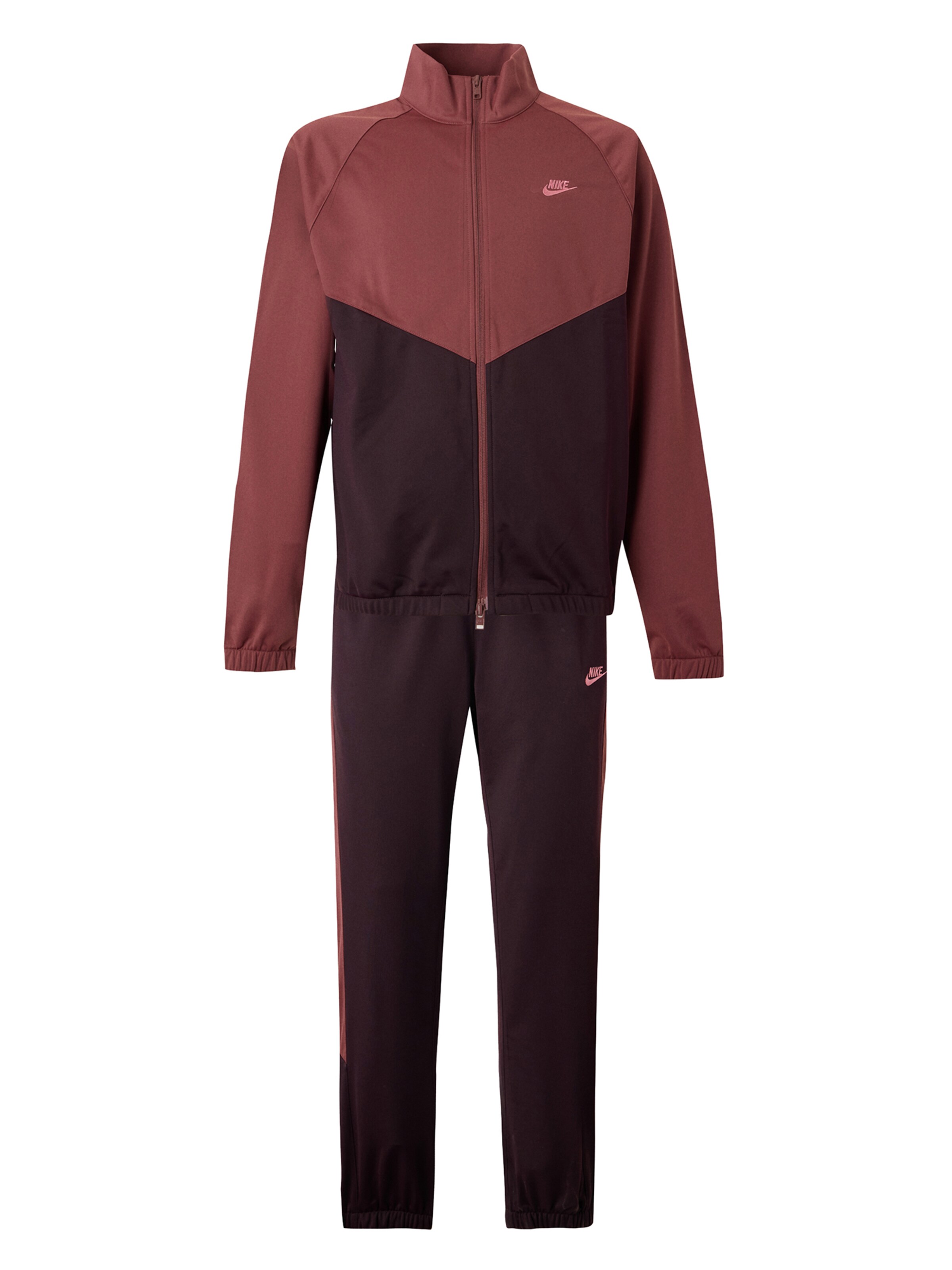 Nike Sportswear Φόρμα τρεξίματος σε κόκκινο: μπροστά