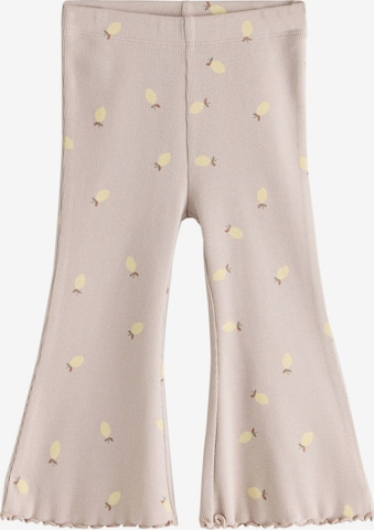 Next Levenevä Housut värissä beige: etupuoli