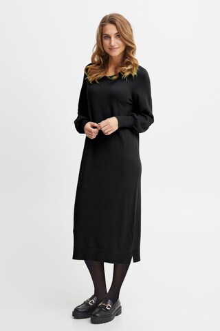 Fransa Knitted dress 'Blume' in Black: front