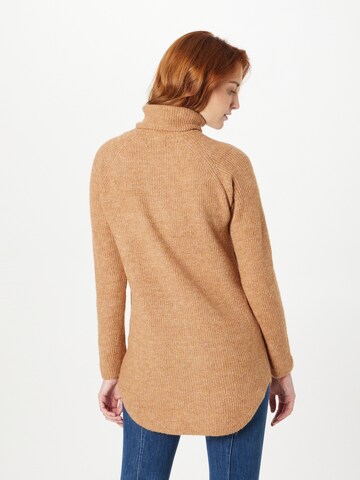 PIECES Pullover 'ELLEN' in Braun