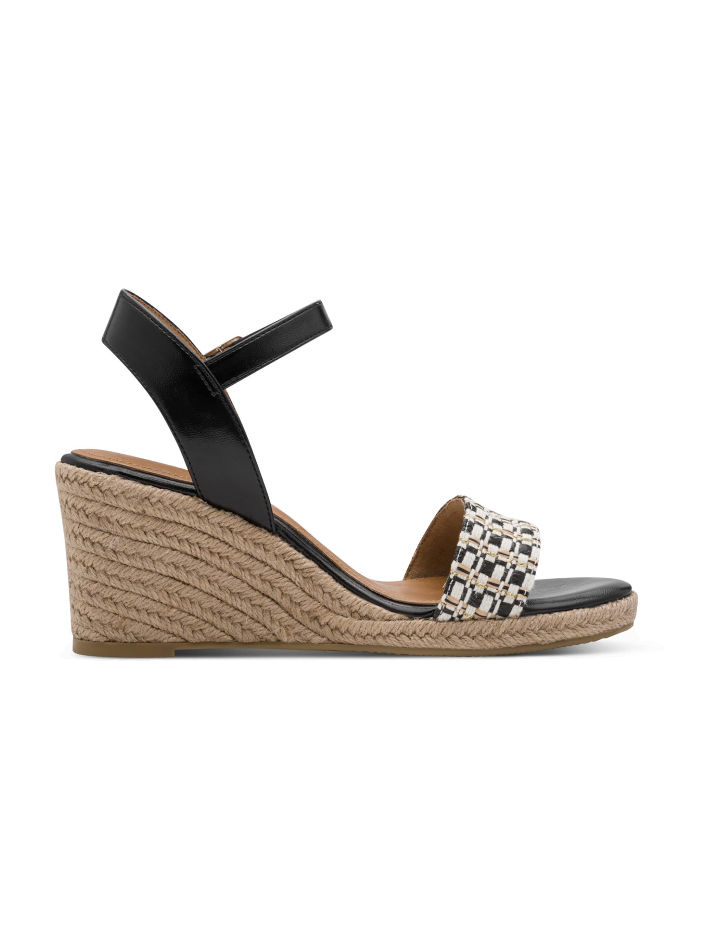 Sandales Tamaris en noir