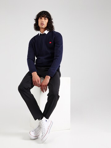 HUGO Trui 'San Cassius-C1' in Blauw