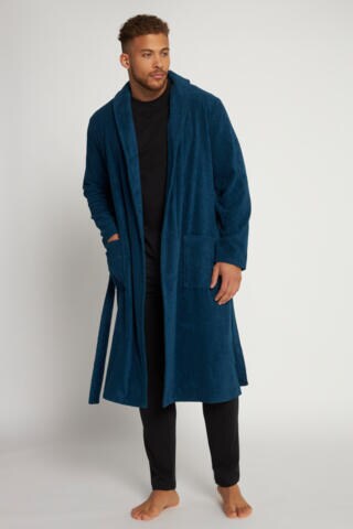 JP1880 Bathrobe long in Blue