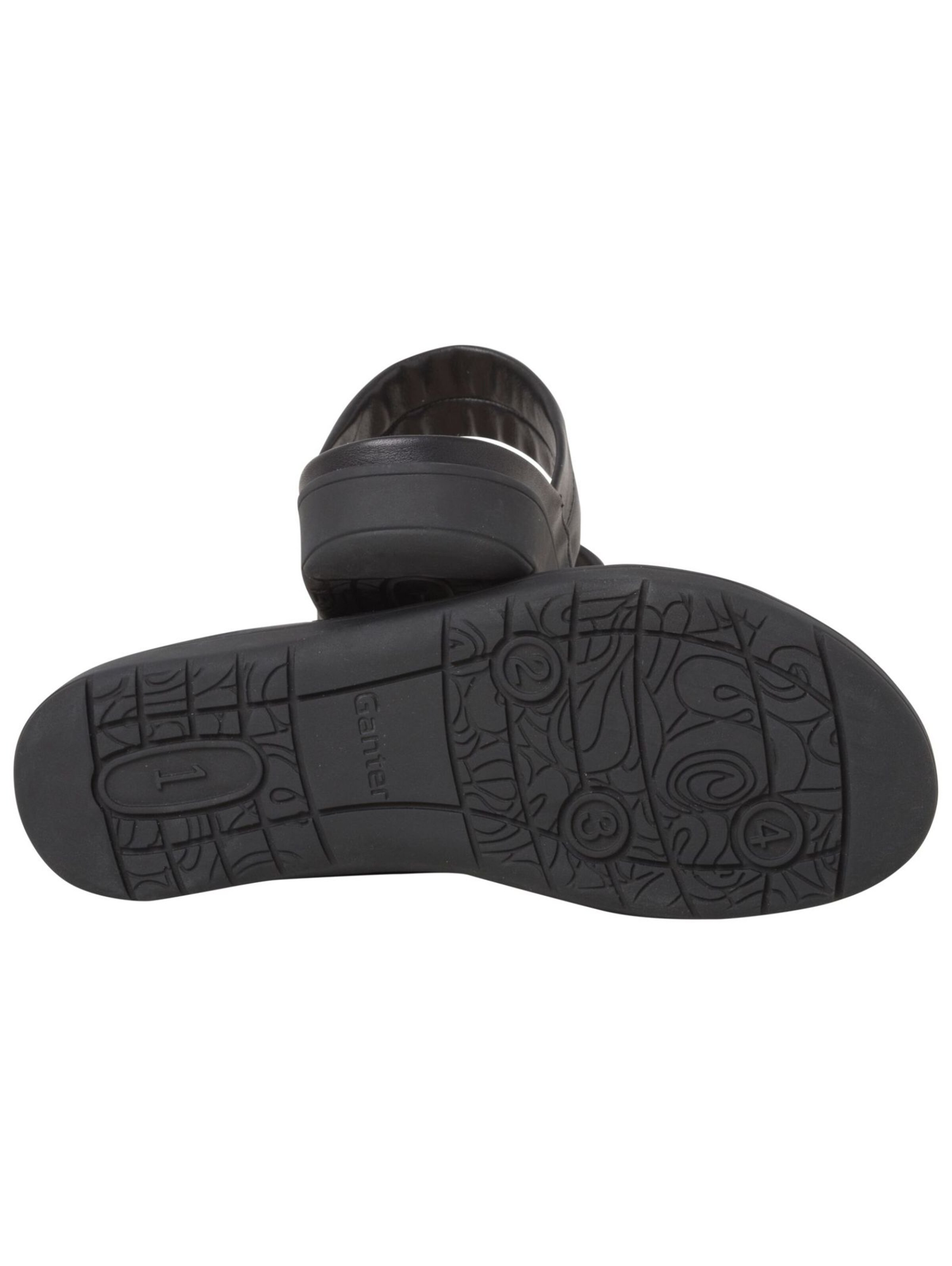 Ganter Pantolette 'Evi' in Schwarz