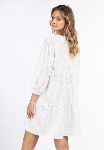 DreiMaster Vintage Jurk in Wit