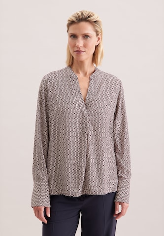 SEIDENSTICKER Blouse in Rood: voorkant