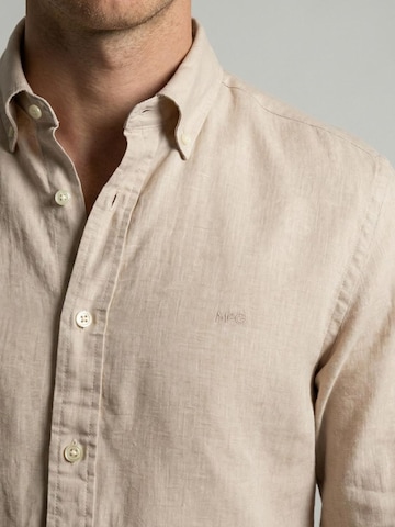 McGREGOR Regular fit Button Up Shirt in Beige