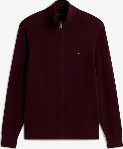 TOMMY HILFIGER Neuletakki värissä viininpunainen, Tuotenäkymä