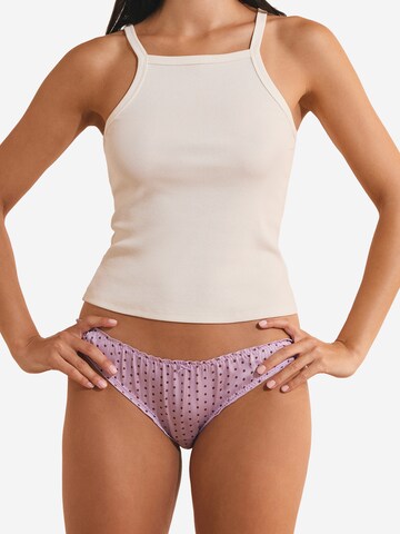 ETAM Slip 'Nora' in Lila: Vorderseite