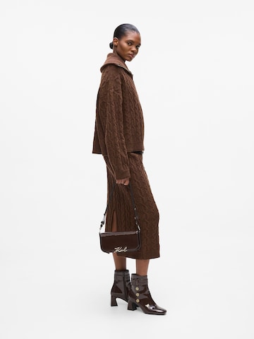 Karl Lagerfeld Crossbody bag in Brown