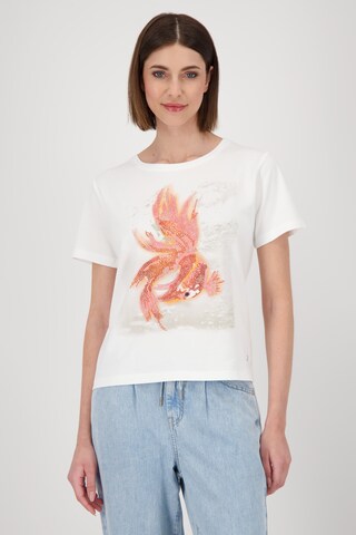 monari Shirt in Wit: voorkant
