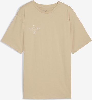 PUMA Funktionsshirt 'FtblEdition' in Beige: Vorderseite