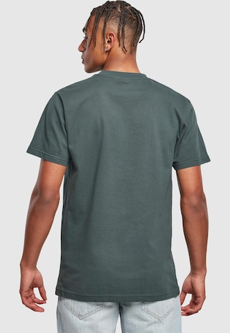 ABSOLUTE CULT Shirt 'Mickey Mouse - Halloween Cobweb' in Green