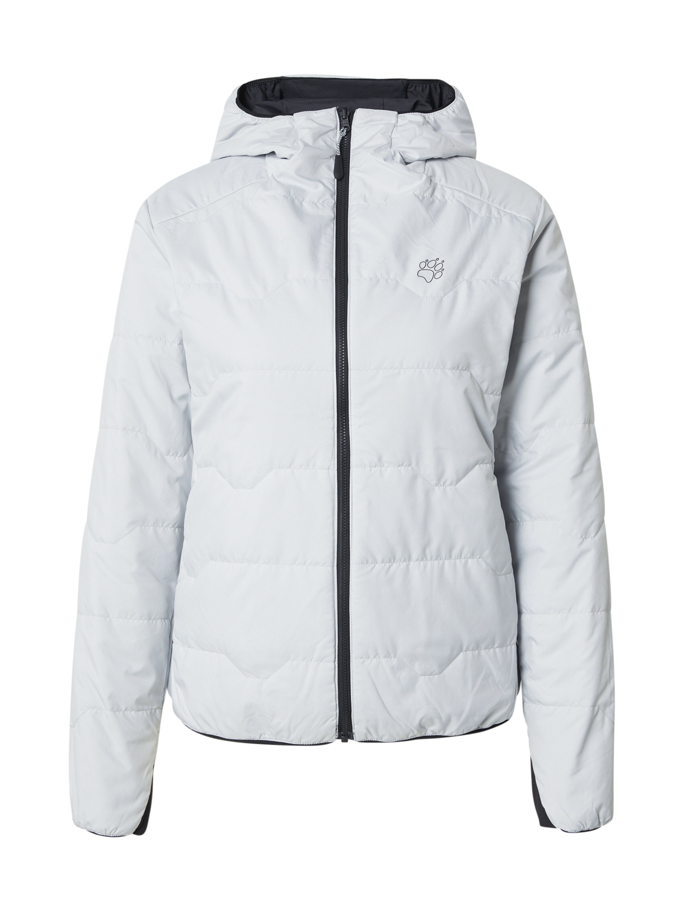 JACK WOLFSKIN Outdoorová bunda 'TRAIL LIGHT' - Biela