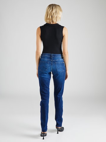 MUSTANG Slimfit Jeans 'CROSBY' i blå
