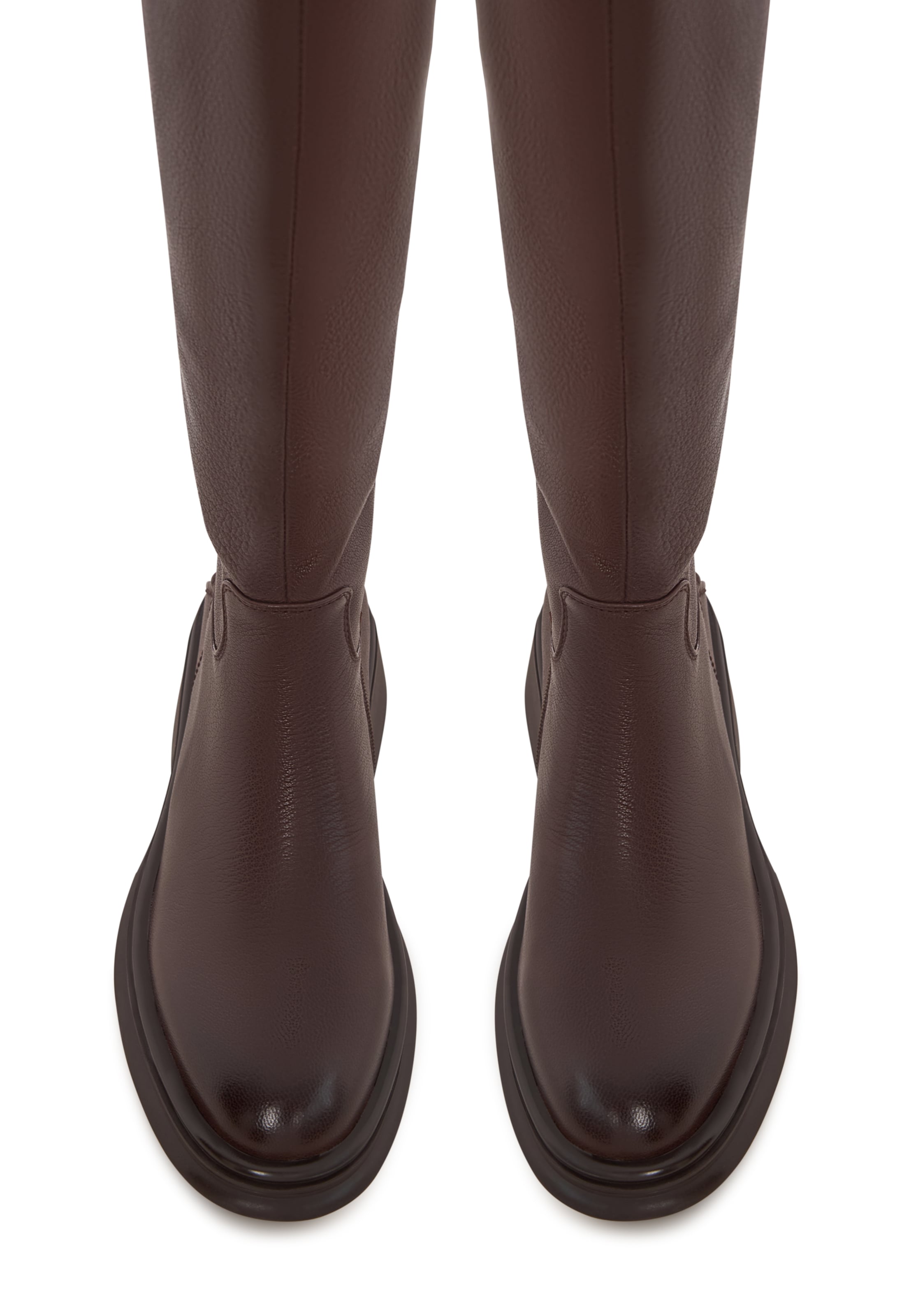 CESARE GASPARI Stiefel in Braun